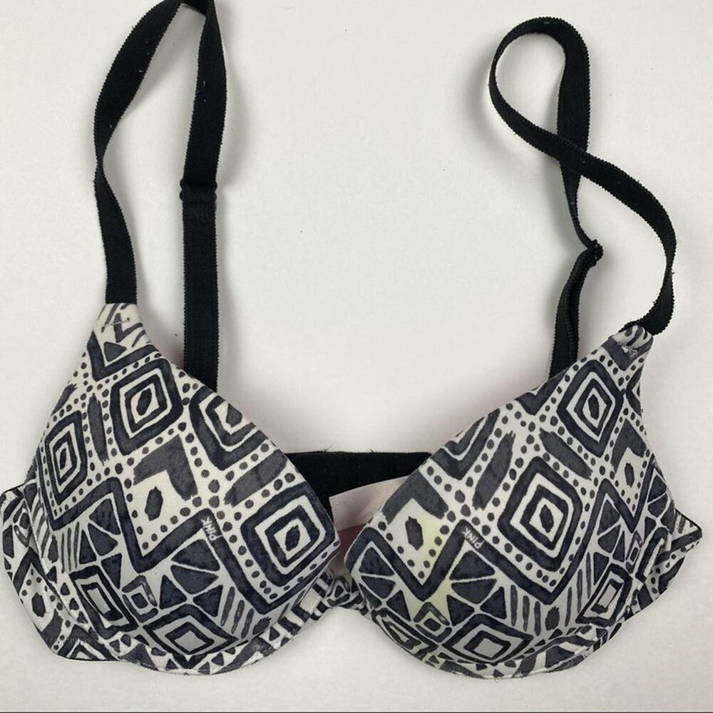 Pink Victoria’s Secret Push Up Bra 32A #1442